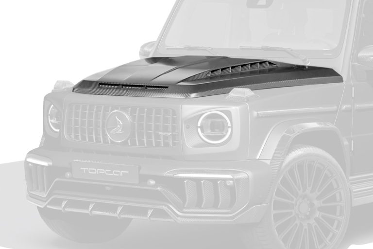 ฝากระโปรงหน้า Carbon Fiber MERCEDES BENZ W465 G-Class ทรง TOPCAR INFERNO