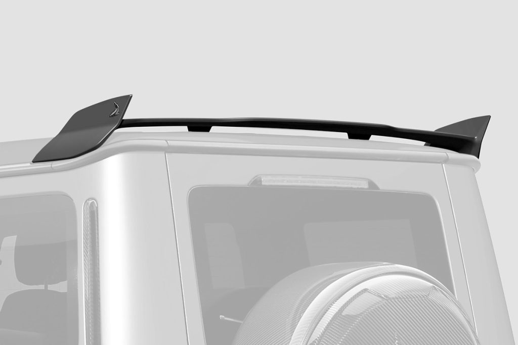 สปอยเลอร์หลังคา Carbon Fiber ลาย Aero Style MERCEDES BENZ W465 G-Class แบบพ่นสี ทรง TOPCAR INFERNO