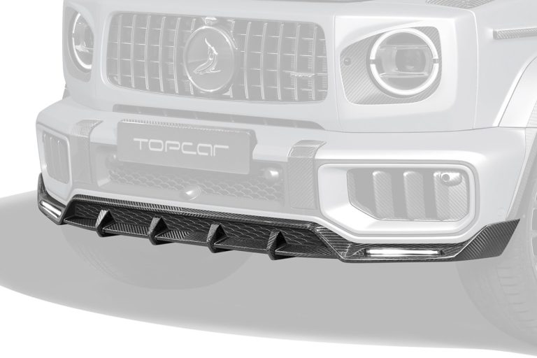 Front Lip Carbon Fiber MERCEDES BENZ W465 G-Class style TOPCAR INFERNO Light Pack