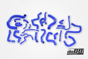 ท่อน้ำหล่อเย็น do88 สีน้ำเงิน สำหรับ AUDI SEAT SKODA VW 1.8 / 2.0 TSI (MQB)
