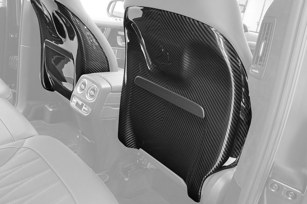 เบาะ Carbon Fiber ฝาครอบ W465 G-Class ทรง TOPCAR INFERNO Light Pack