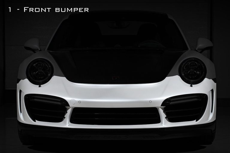前保险杠 Carbon Fiber PORSCHE 991.2 911 Carrera 喷漆版款式 TOPCAR Stinger GTR gen.2