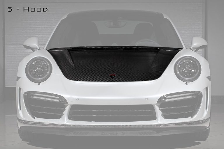Front Hood Carbon Fiber PORSCHE 991.2 911 Carrera style TOPCAR Stinger GTR gen.2