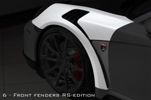 前翼子板 Carbon Fiber PORSCHE 991.2 911 Carrera 喷漆版款式 TOPCAR Stinger GTR gen.2 2 件(Rs-Edition 2Pcs)