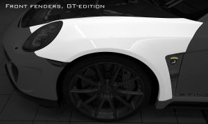 前翼子板 Carbon Fiber PORSCHE 991.2 911 Carrera 喷漆版款式 TOPCAR Stinger GTR gen.2 2 件(Option Gt-Edition)