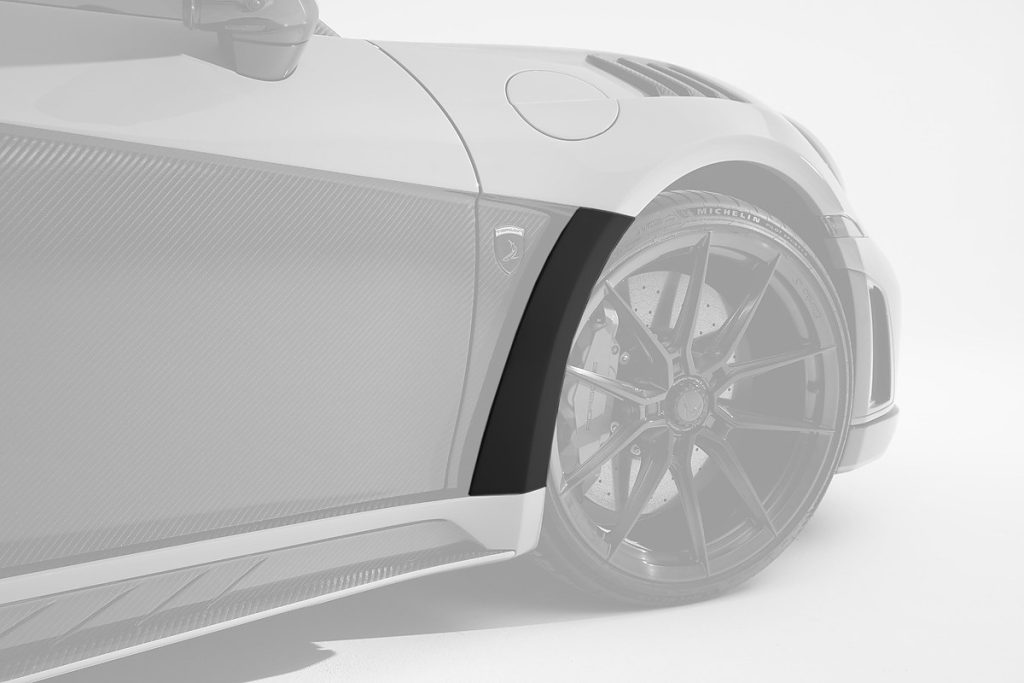 แก้มข้างหน้า Carbon Fiber PORSCHE 992 911 Cabriolet ทรง TOPCAR Stinger GTR Carbon Edition 2 ชิ้น (Fender Linings)
