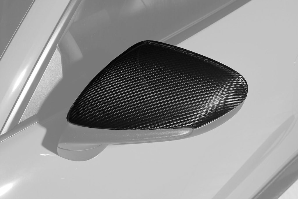 กระจกมองข้าง Carbon Fiber PORSCHE 992 911 GT3 ทรง TOPCAR Carbon 2 ชิ้น