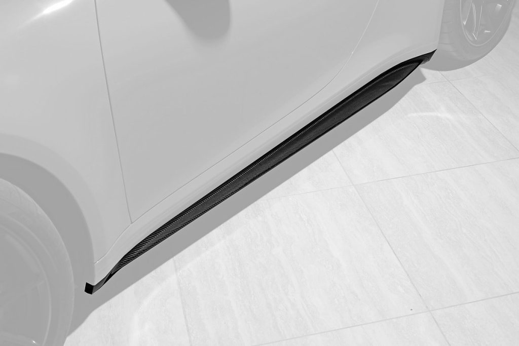 สเกิร์ตข้าง Carbon Fiber 992 911 GT3 ทรง TOPCAR Carbon 2 ชิ้น