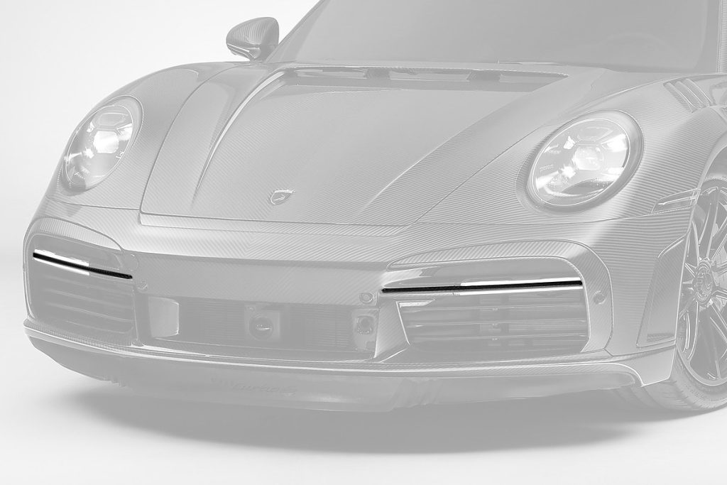 ไฟ Carbon Fiber ชิ้นเสริม 992 911 Carrera ทรง TOPCAR Stinger GTR Carbon Edition 2 ชิ้น