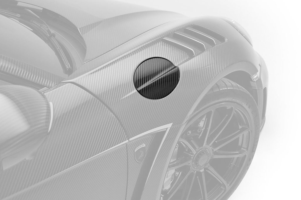 ฝาถังน้ำมัน Carbon Fiber PORSCHE 992 911 Carrera ทรง TOPCAR Stinger GTR Carbon Edition