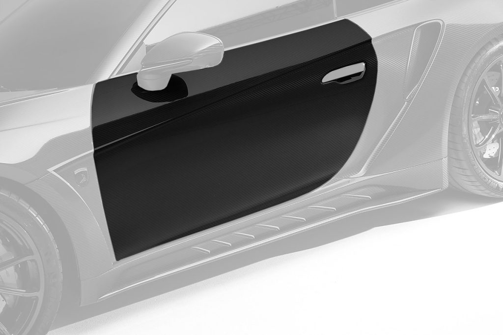 คิ้วประตู Carbon Fiber PORSCHE 992 911 Carrera ทรง TOPCAR Stinger GTR Carbon Edition