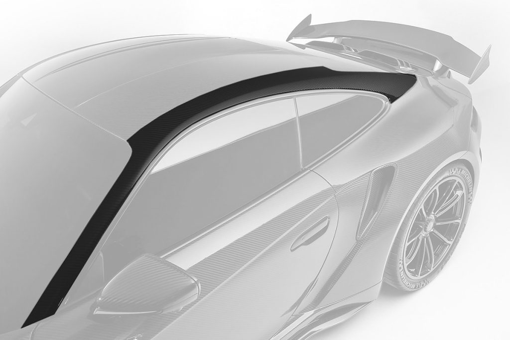 หลังคา Carbon Fiber 992 911 Carrera ทรง TOPCAR Stinger GTR Carbon Edition (Pillars)