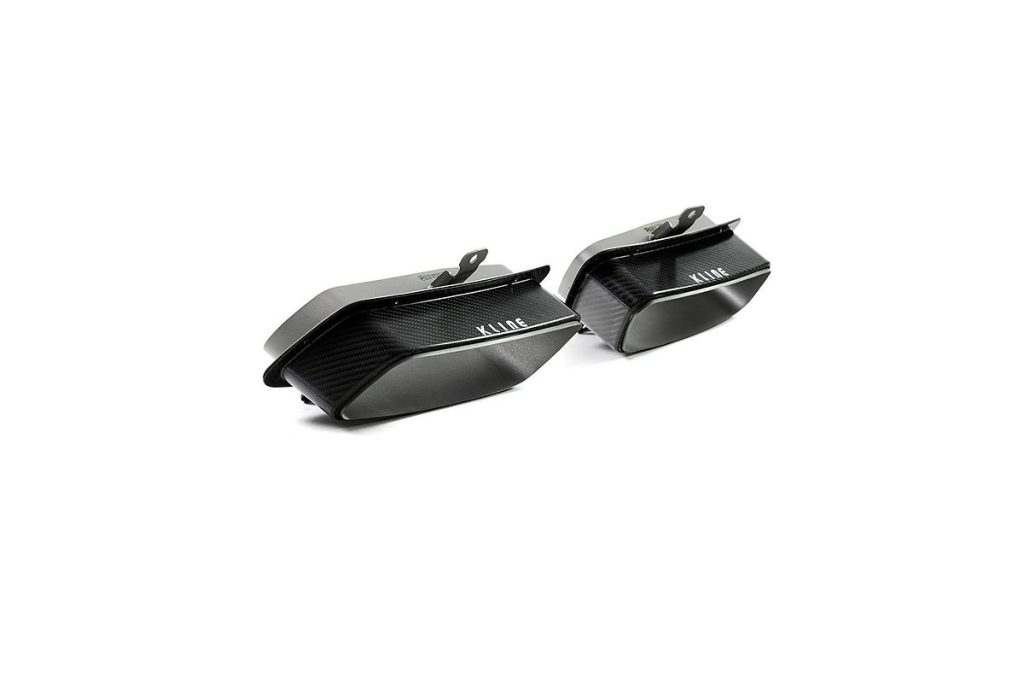 ท่อไอเสีย Carbon Fiber Kline สำหรับ 992 911 Carrera 2 ชิ้น