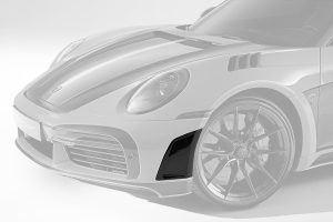 Air Vents Carbon Fiber side vent PORSCHE 992 911 Carrera style TOPCAR Stinger GTR 3.0 2 pieces