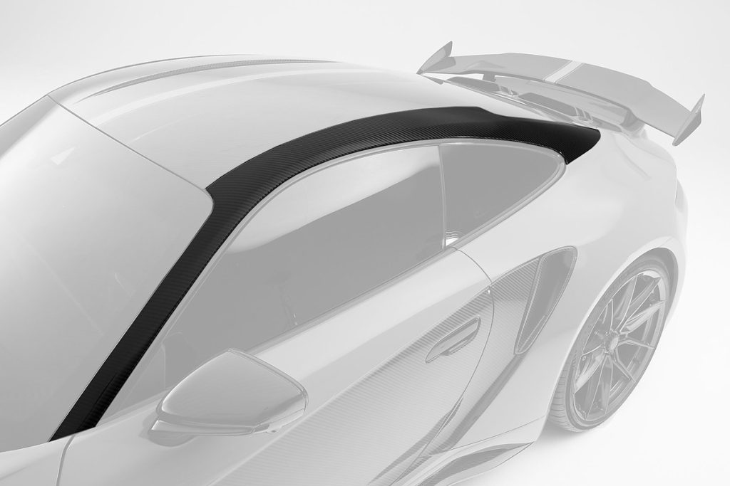 หลังคา Carbon Fiber 992 911 Carrera ทรง TOPCAR Stinger GTR 3.0 (Pillars)