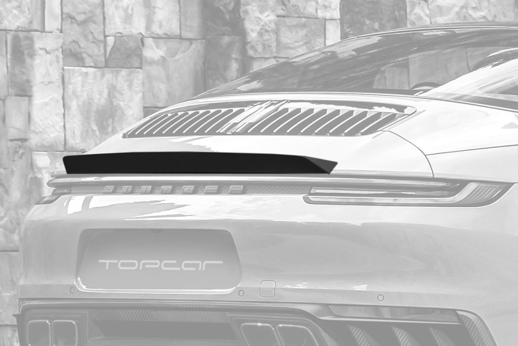 สปอยเลอร์ท้าย Carbon Fiber 992 911 Carrera ทรง TOPCAR Stinger Light Pack