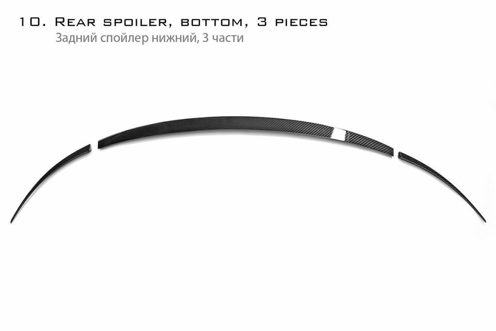 สปอยเลอร์ท้าย Carbon Fiber 95B Macan ทรง TOPCAR URSA