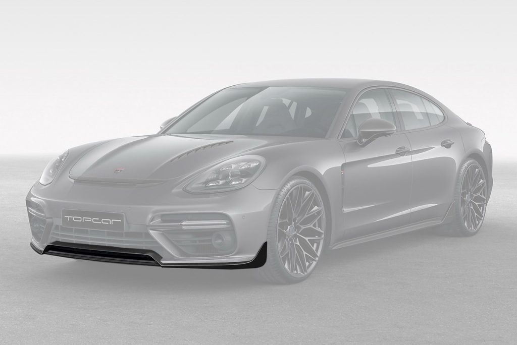 ลิ้นหน้า PORSCHE 971 Panamera แบบพ่นสี ทรง TOPCAR GT Edition