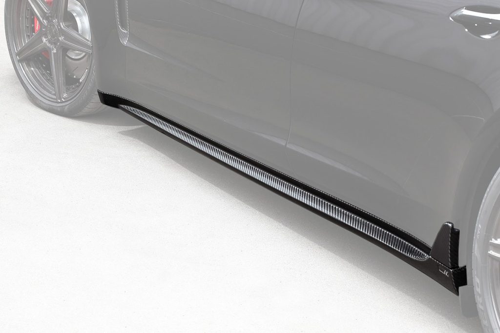 สเกิร์ตข้าง Carbon Fiber PORSCHE 971 Panamera ทรง TOPCAR GT Edition 4 ชิ้น