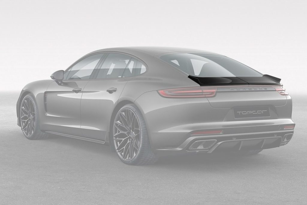 สปอยเลอร์ท้าย 971 Panamera แบบพ่นสี ทรง TOPCAR GT Edition 2 ชิ้น