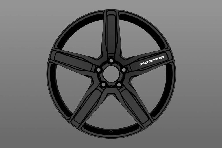 轮毂纹路 Inferno PORSCHE 971 Panamera 款式 TOPCAR GT Edition 4 件