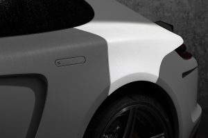 rear fender Carbon Fiber PORSCHE 971 Panamera painted style TOPCAR GTR Edition 2 pieces