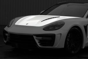 Air Vents Carbon Fiber PORSCHE 971 Panamera painted style TOPCAR GTR Edition