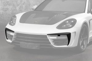 Front Bumper Carbon Fiber left-right PORSCHE 971 Panamera style TOPCAR GTR Edition 2 pieces