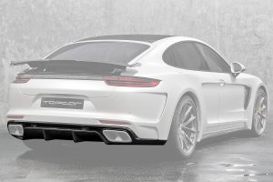 Rear Diffuser Carbon Fiber PORSCHE 971 Panamera style TOPCAR GTR Edition