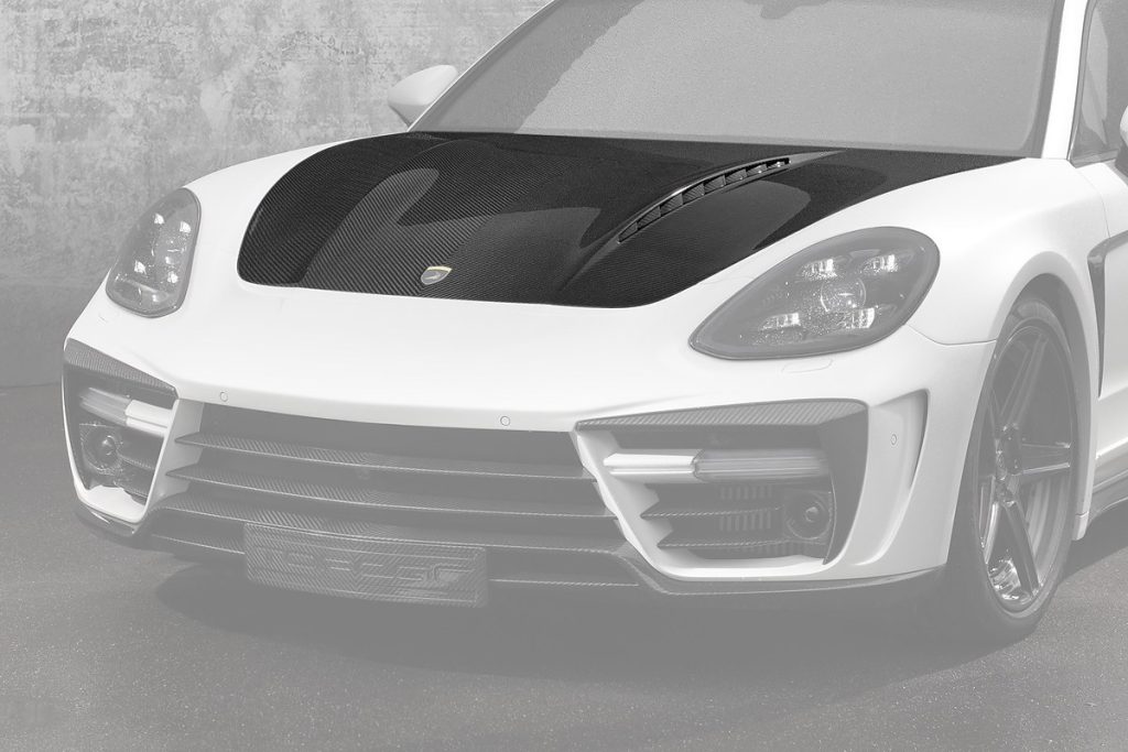ช่องระบายอากาศ Carbon Fiber 971 Panamera ทรง TOPCAR GTR Edition