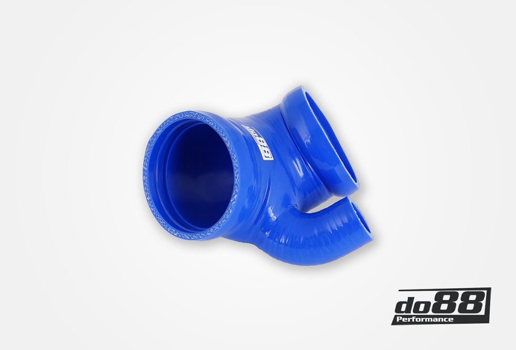 สเปเซอร์ลิ้นปีกผีเสื้อ do88 สีน้ำเงิน สำหรับ BMW 325 E46 2001-2006