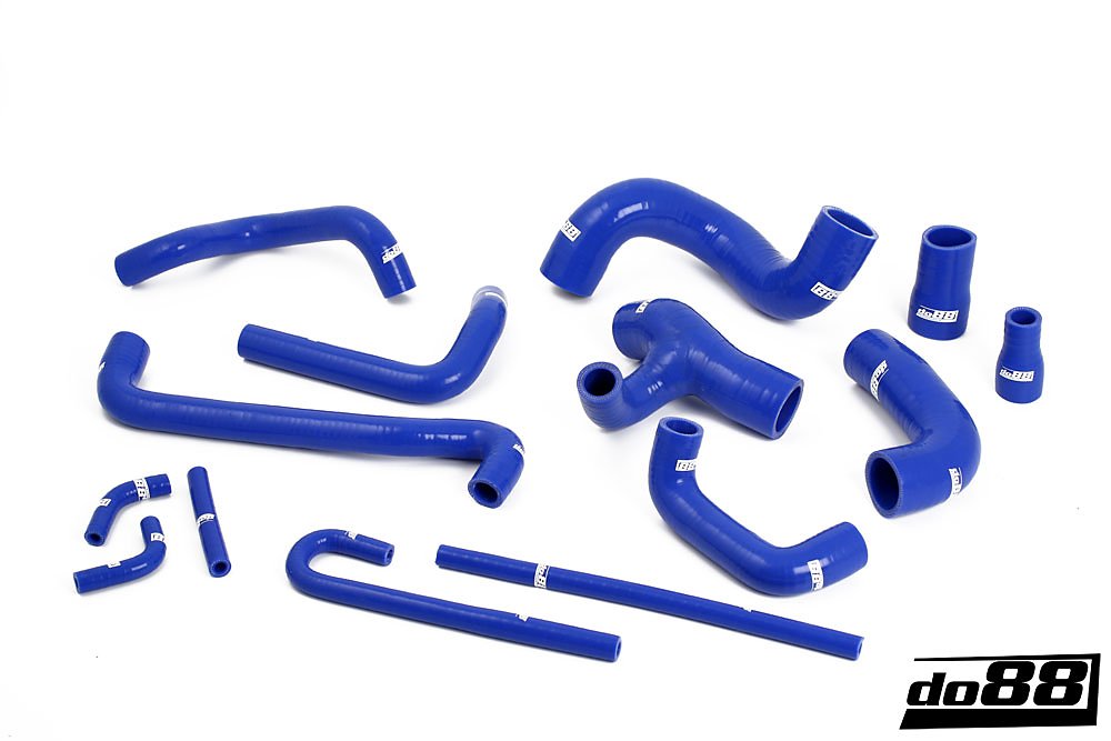 ท่อน้ำหล่อเย็น do88 สีน้ำเงิน สำหรับ BMW M3 E30