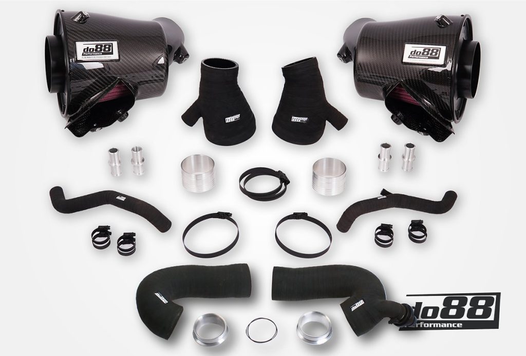 อะไหล่แต่ง do88 Porsche 911 Turbo (992) Induction system, OE size/66mm outlet สำหรับ Porsche 911 Turbo (992)