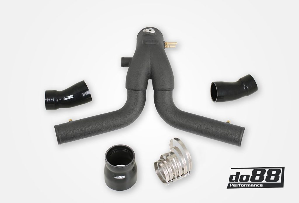 ท่อ Y-Pipe do88 สีดำ สำหรับ Porsche 911 Turbo (991.1) 2013-15