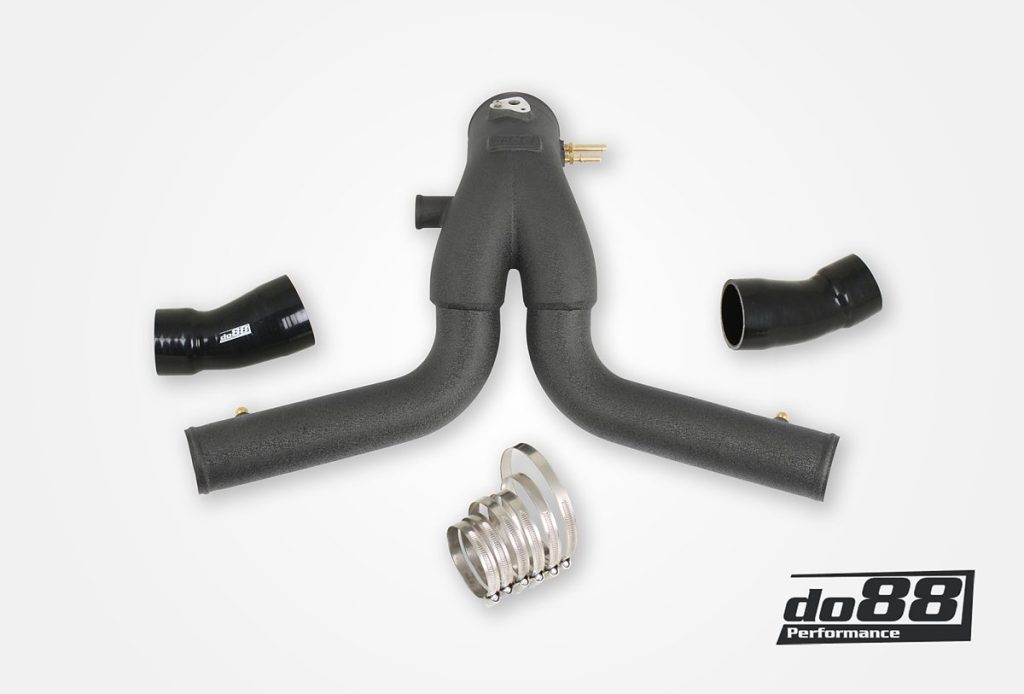 ท่อ Y-Pipe do88 สีดำ สำหรับ Porsche 911 Turbo (991.2) 2015