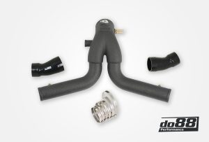 ท่อ Y-Pipe do88 สีดำ สำหรับ Porsche 911 Turbo (991.2) 2015