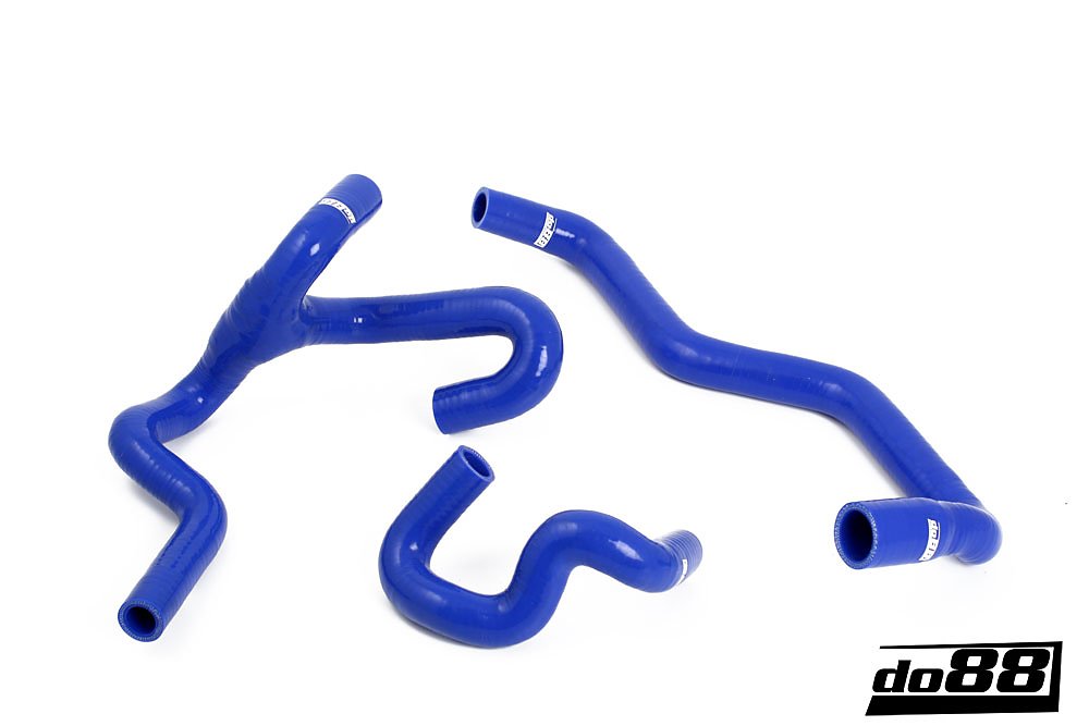 ท่อยางฮีตเตอร์ do88 สีน้ำเงิน สำหรับ SAAB 9-5 98-10 (do88-kit121B)