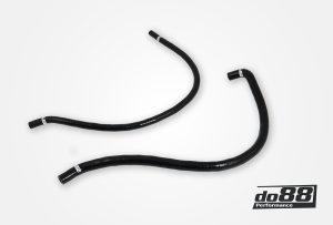 ท่อยางซิลิโคน do88 สีดำ สำหรับ SAAB 900 1986-93 Power steering