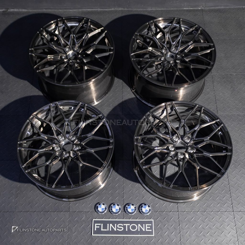 ล้อ Custom Forged BMW X5 F15 5-120 ขนาด 21 ลาย 1000m สี Brushed Black