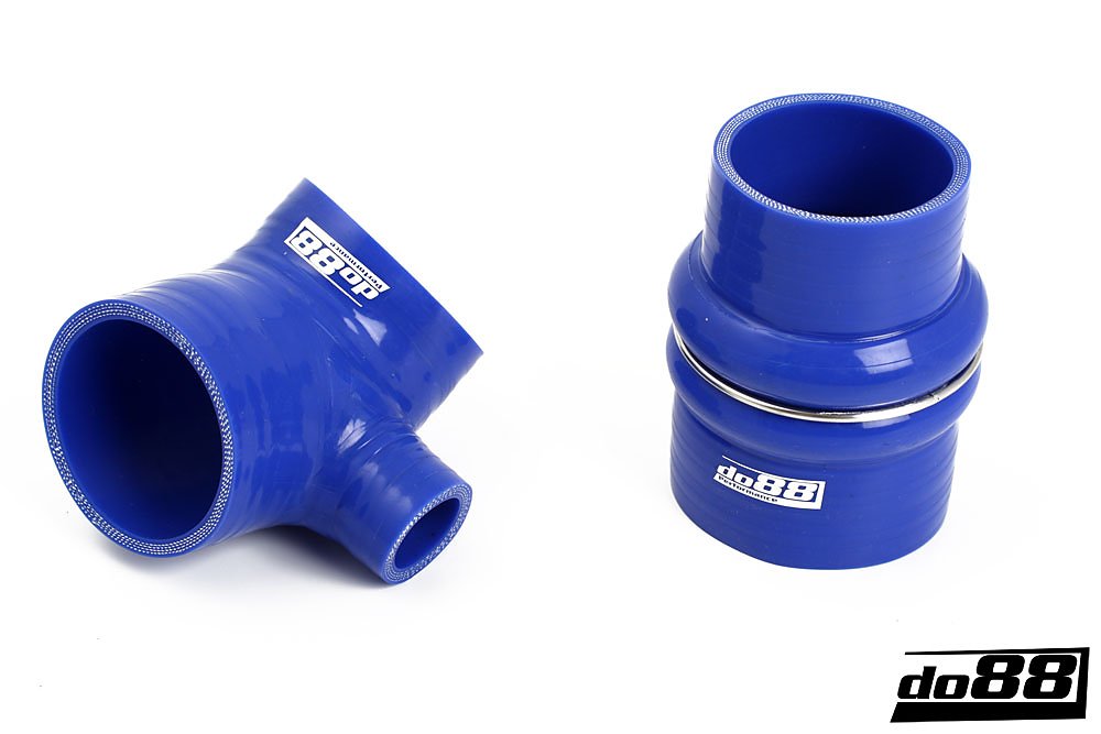 ท่อไอดี do88 สีน้ำเงิน สำหรับ SAAB 900 Turbo 84-89
