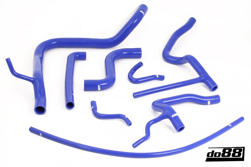 ท่อน้ำหล่อเย็น do88 สีน้ำเงิน สำหรับ SAAB 900 Turbo T8 1981-1989