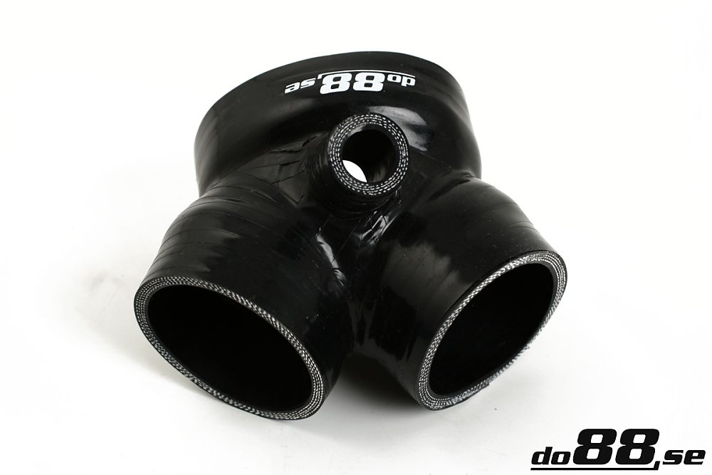สเปเซอร์ลิ้นปีกผีเสื้อ do88 สีดำ สำหรับ Audi S4/A6 2.7 Bi Turbo