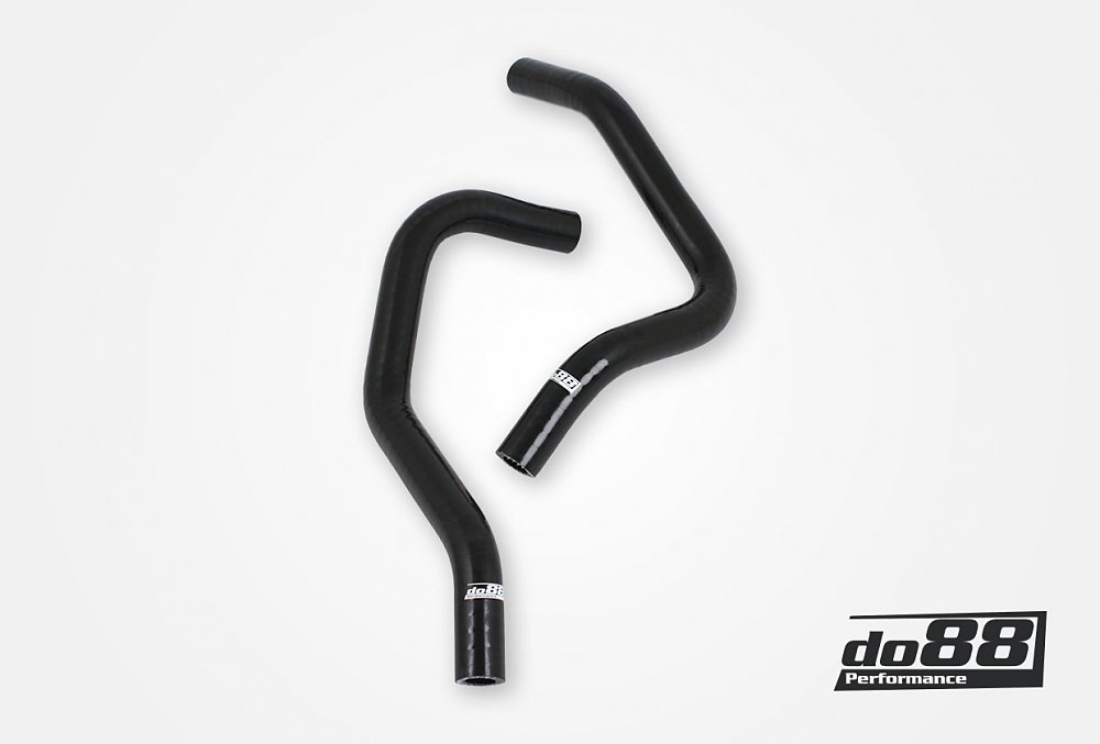 ท่อยางฮีตเตอร์ do88 สีดำ สำหรับ Volvo 740 760 780 940 960 4-cyl Petrol