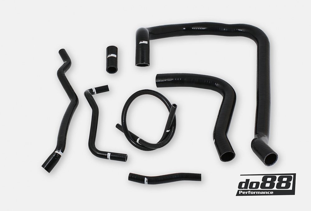ท่อน้ำหล่อเย็น do88 สีดำ สำหรับ Volvo 740 760 780 940 960 D24