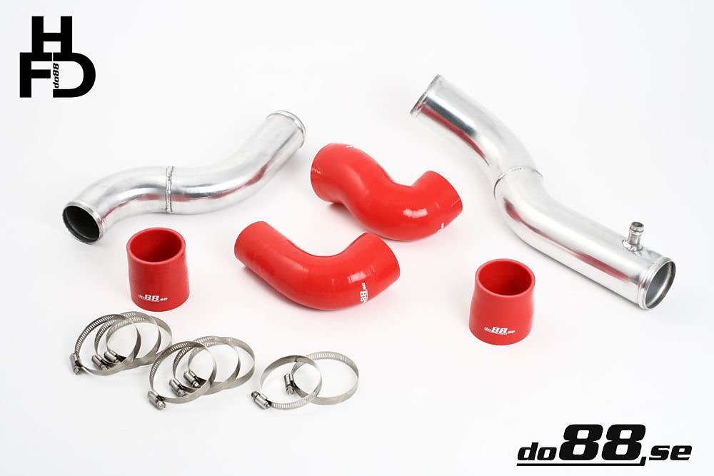 สเปเซอร์ลิ้นปีกผีเสื้อ do88 สีแดง สำหรับ Volvo 7/940 Turbo Top Connection