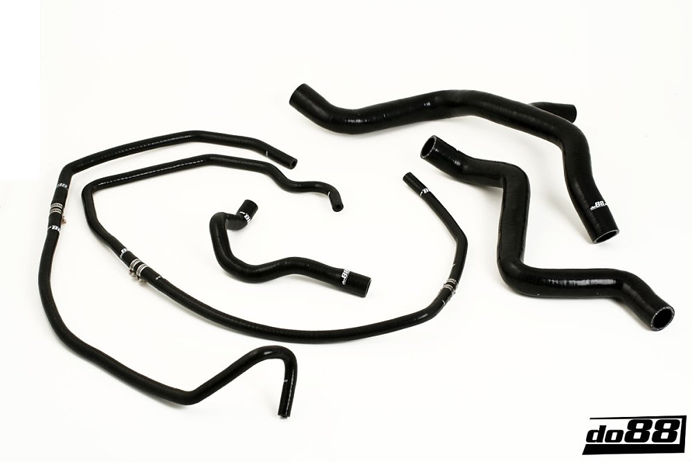 ท่อน้ำหล่อเย็น do88 สีดำ สำหรับ Volvo C30/C70/S40/V50 Turbo 04-13
