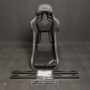 เบาะ Recaro RSS-L ASM LTD Alcantara ดำ ด้ายสีแดง พร้อมขาเบาะ และชุดน๊อต