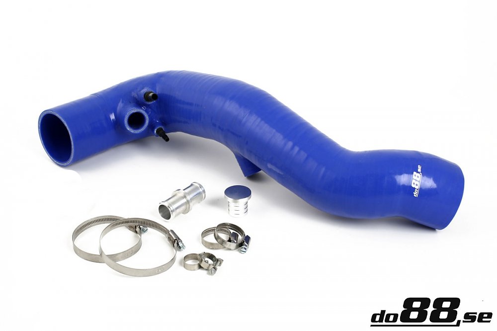 ท่อไอดี do88 สีน้ำเงิน สำหรับ Volvo S60/V70/XC70/S80/XC90 Turbo 3″