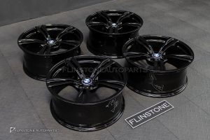 ล้อ Custom forged สำหรับ BMW F10 Series 5 สีดำเงา ขอบ 20 5-120
