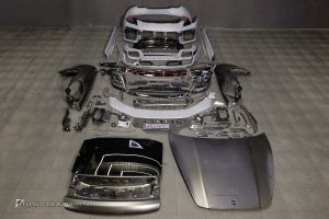 ชุดกันชนรอบคัน สำหรับ Porsche 981 Cayman-Boxster ทรง 718 GT4